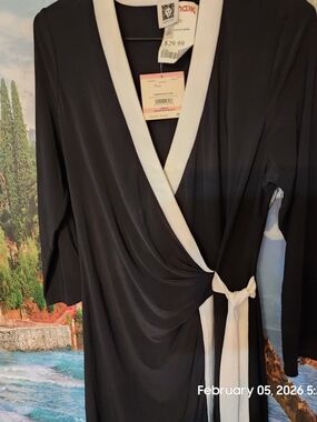 Anne Klein Black and White Blazer